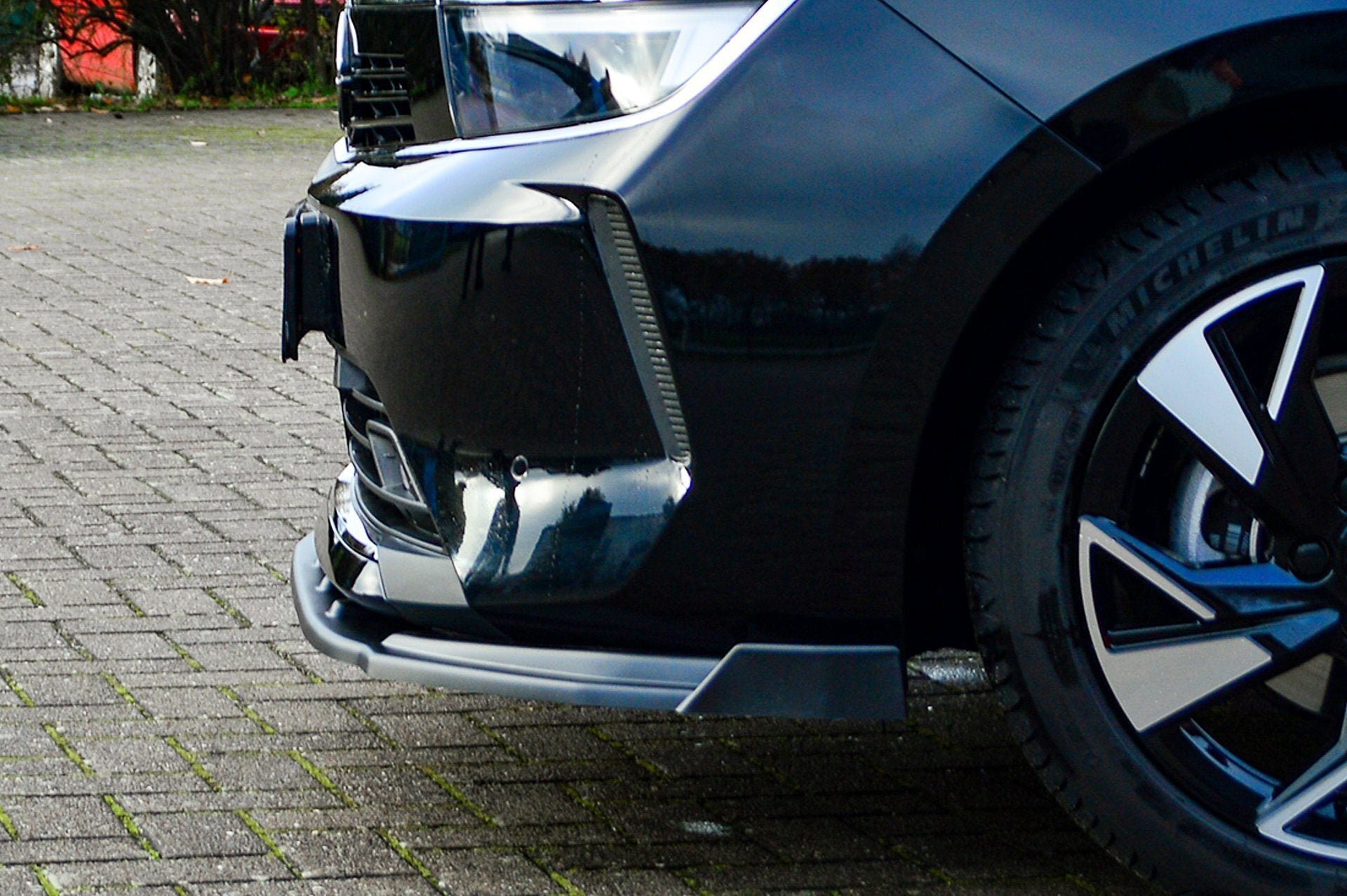 CUP Frontspoilerlippe ABS mit Seitenwing Opel Astra L, Schrägheck Carbon