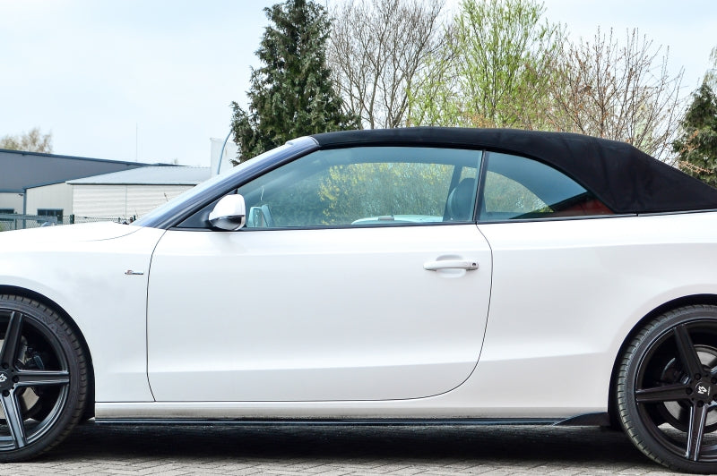 CUP Seitenschwellersatz mit Seitenwing Audi A5 / B8 Bj.:2005-2011 Carbon