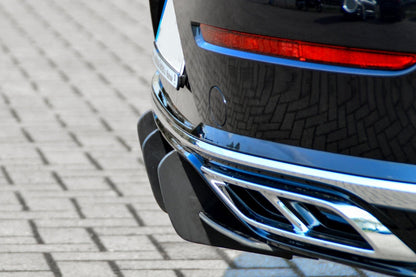 Gefräster Heckansatz Volkswagen Arteon R-Line inkl.Shooting Break Schwarz Matt
