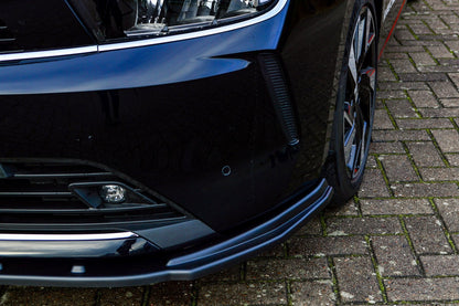 CUP Frontspoilerlippe ABS Opel Astra L, Schrägheck ab Bj.: 2022- Schwarz Matt