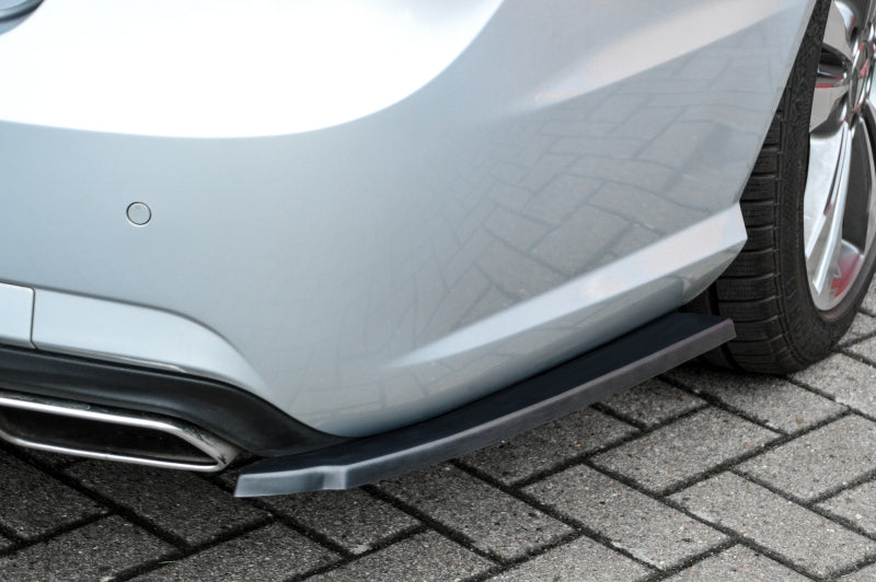 Heckansatz Seitenteile ABS Mercedes Benz E63 AMG, Typ W212 Schwarz Matt
