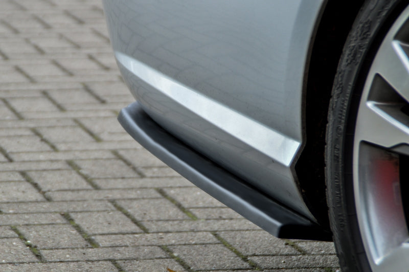 Heckansatz Seitenteile ABS Mercedes Benz E63 AMG, Typ W212 Schwarz Glanz