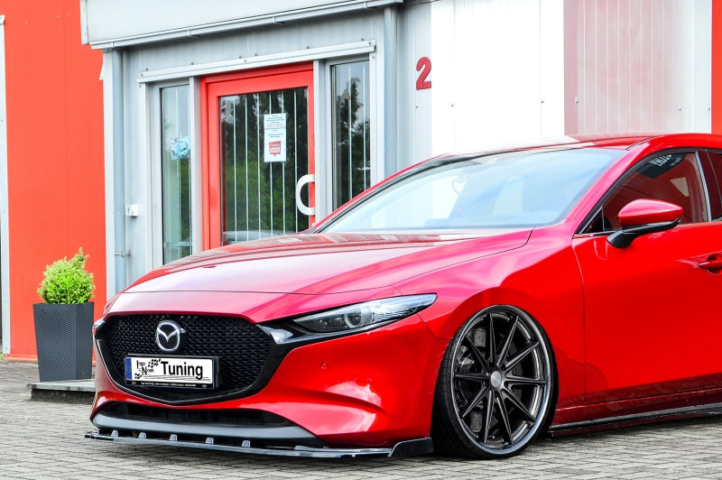 CUP Frontspoilerlippe ABS, mit Wing Mazda 3, BP ab Bj.: 2018- Carbon