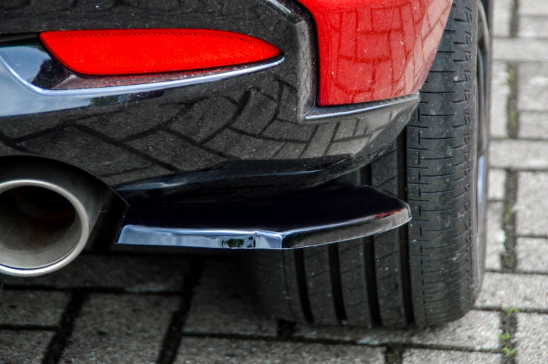 Heckansatz Seitenteile ABS Mazda 3, BP ab Bj.: 2018- Schwarz Matt