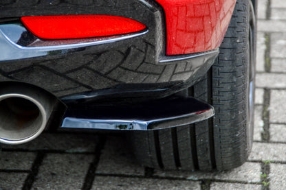 Heckansatz Seitenteile ABS Mazda 3, BP ab Bj.: 2018- Schwarz Matt
