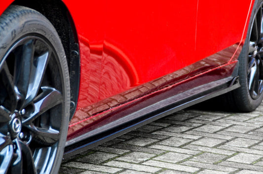 CUP 3 Seitenschweller Mazda 3, BP ab Bj.: 2018- Carbon