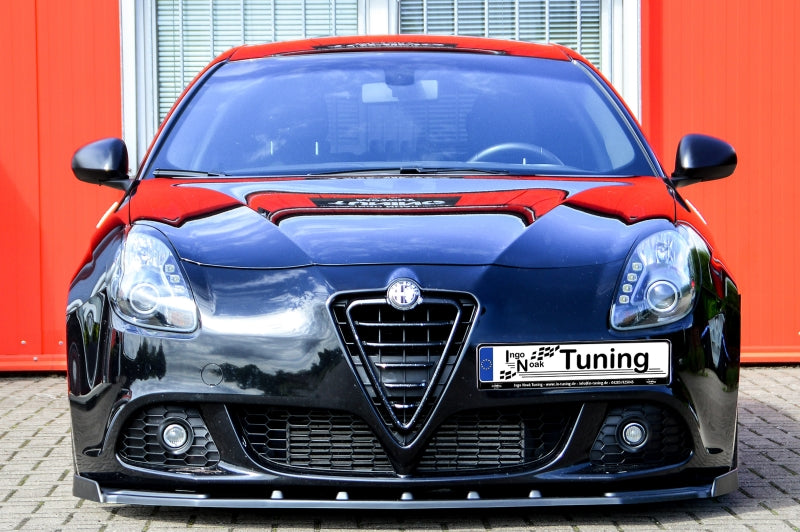 CUP Frontspoilerlippe ABS, mit Wing Alfa Romeo Giulietta Schwarz Matt