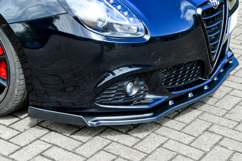 CUP Frontspoilerlippe ABS, mit Wing Alfa Romeo Giulietta Schwarz Matt