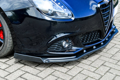 CUP Frontspoilerlippe ABS, mit Wing Alfa Romeo Giulietta Schwarz Matt