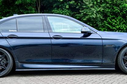 CUP Seitenschweller BMW 5er F10 + F11 Bj.: 2013-2016 Schwarz Matt