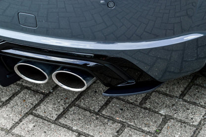 Gefräster Heckansatz Audi TTS, 8J-FV/8S Facelift ab Bj.: 9/2018- Carbon