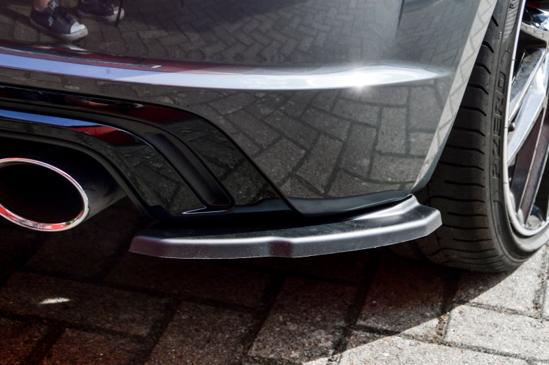 Heckansatz L/R Audi TTS, 8J-FV/8S Facelift ab Bj.: 9/2018- Schwarz Glanz