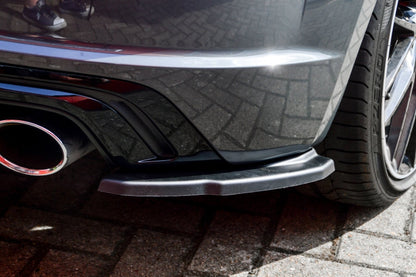 Heckansatz L/R Audi TTS, 8J-FV/8S Facelift ab Bj.: 9/2018- Schwarz Glanz