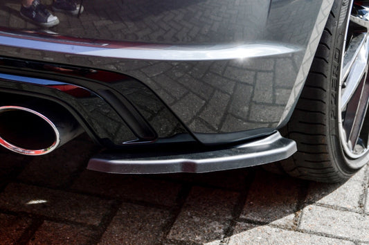 Heckansatz L/R Audi TTS, 8J-FV/8S Facelift ab Bj.: 9/2018- Schwarz Glanz