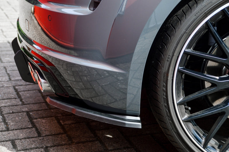 Heckansatz L/R Audi TTS, 8J-FV/8S Facelift ab Bj.: 9/2018- Schwarz Glanz