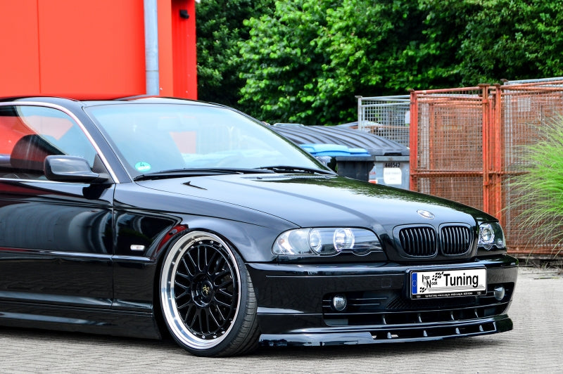 CUP Frontspoilerlippe ABS BMW 3er E46 Bj.: 1998-2002 Schwarz Matt