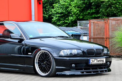 CUP Frontspoilerlippe ABS BMW 3er E46 Bj.: 1998-2002 Schwarz Matt