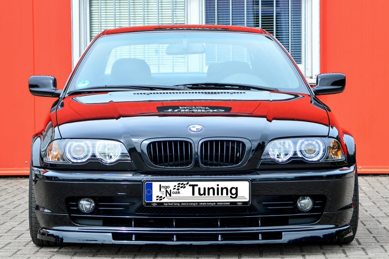 CUP Frontspoilerlippe ABS BMW 3er E46 Bj.: 1998-2002 Schwarz Glanz