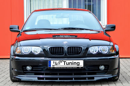 CUP Frontspoilerlippe ABS BMW 3er E46 Bj.: 1998-2002 Schwarz Matt