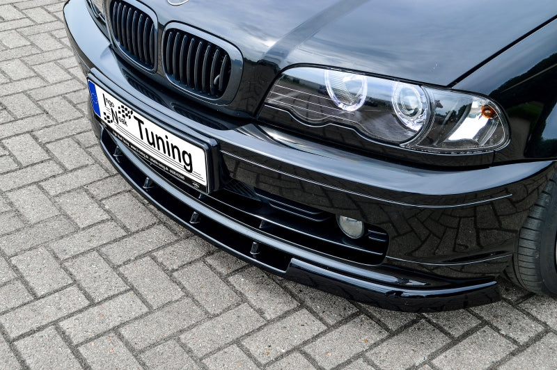CUP Frontspoilerlippe ABS BMW 3er E46 Bj.: 1998-2002 Schwarz Matt