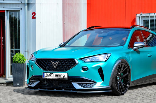 CUP Frontspoilerlippe ABS Cupra Formentor ab Bj.: 2020- Schwarz Glanz