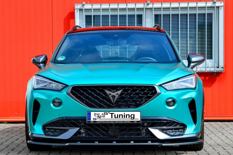 CUP Frontspoilerlippe ABS Cupra Formentor ab Bj.: 2020- Schwarz Glanz