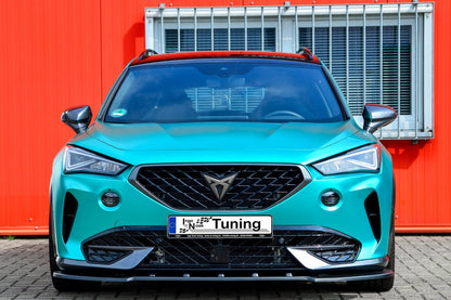 CUP Frontspoilerlippe ABS Cupra Formentor ab Bj.: 2020- Schwarz Glanz