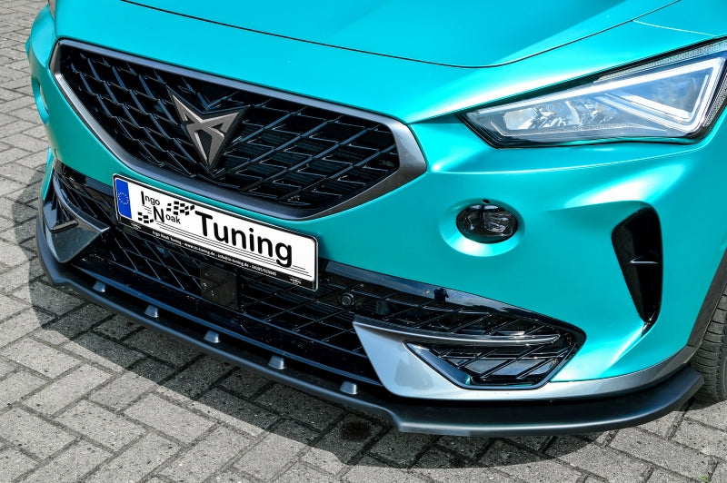 CUP Frontspoilerlippe ABS Cupra Formentor ab Bj.: 2020- Schwarz Glanz