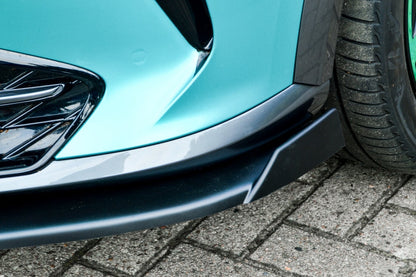 CUP Frontspoilerlippe ABS mit Seitenwing Cupra Formentor Schwarz Matt