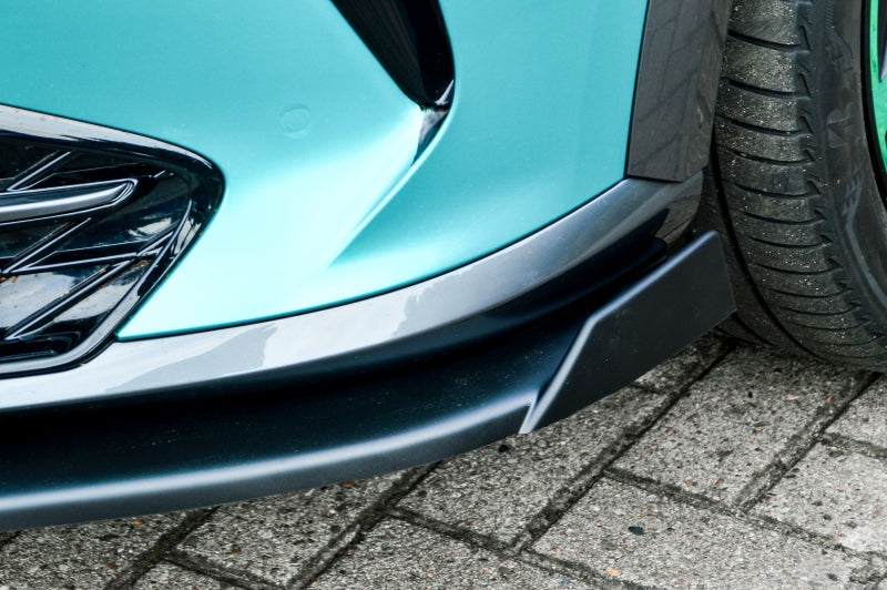 CUP Frontspoilerlippe ABS mit Seitenwing Cupra Formentor Schwarz Glanz