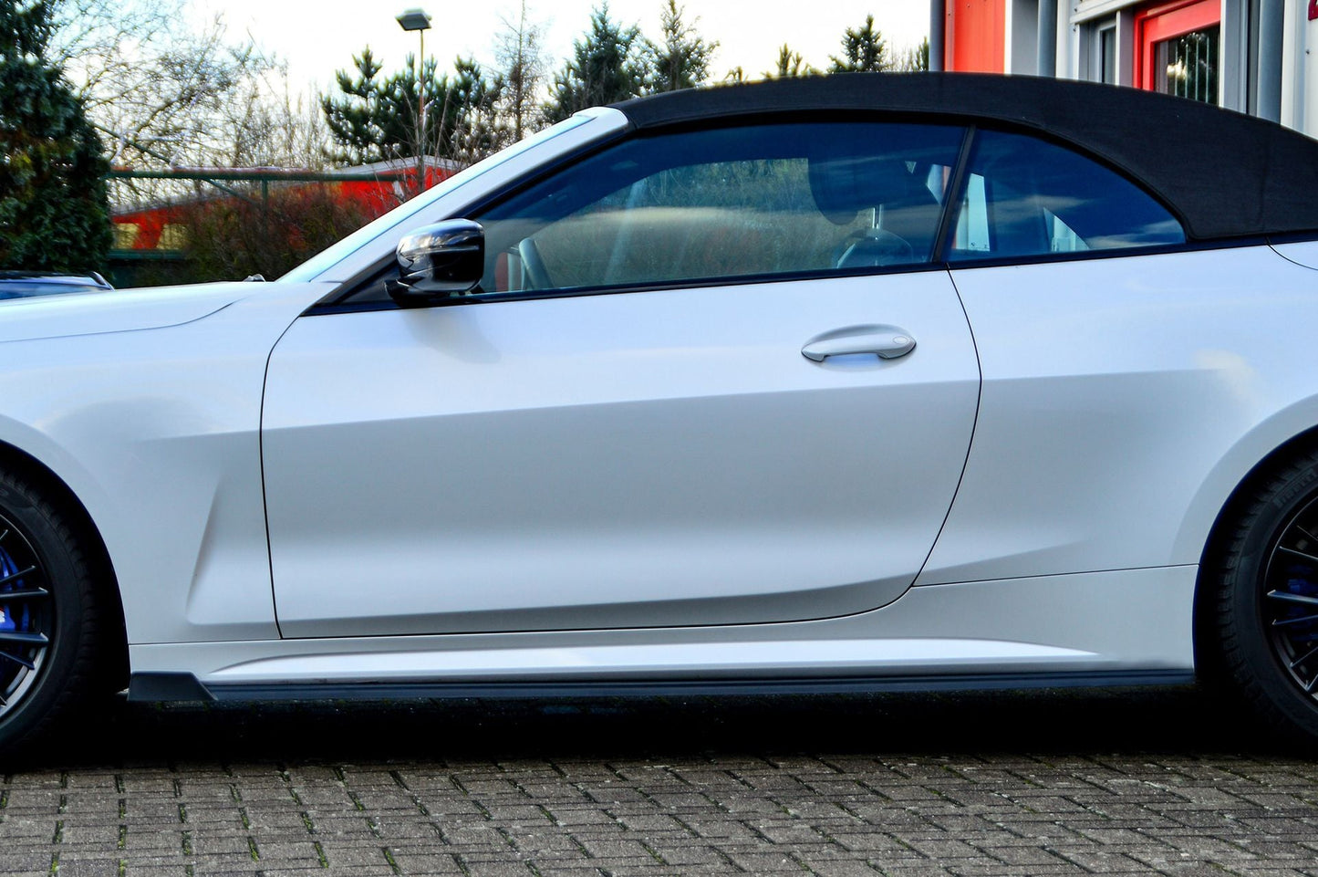 Seitenschwellersatz mit Wing BMW 4er, G22 + G23 ab Bj.: 2020- Carbon