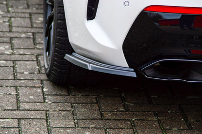 Heckansatz Seitenteile ABS BMW 4er, G22 + G23, M440i+M440D Schwarz Matt