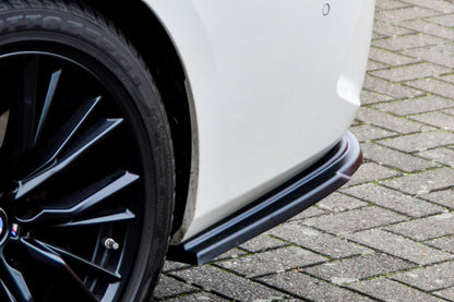 Heckansatz Seitenteile ABS BMW 4er, G22 + G23, M440i+M440D Schwarz Matt