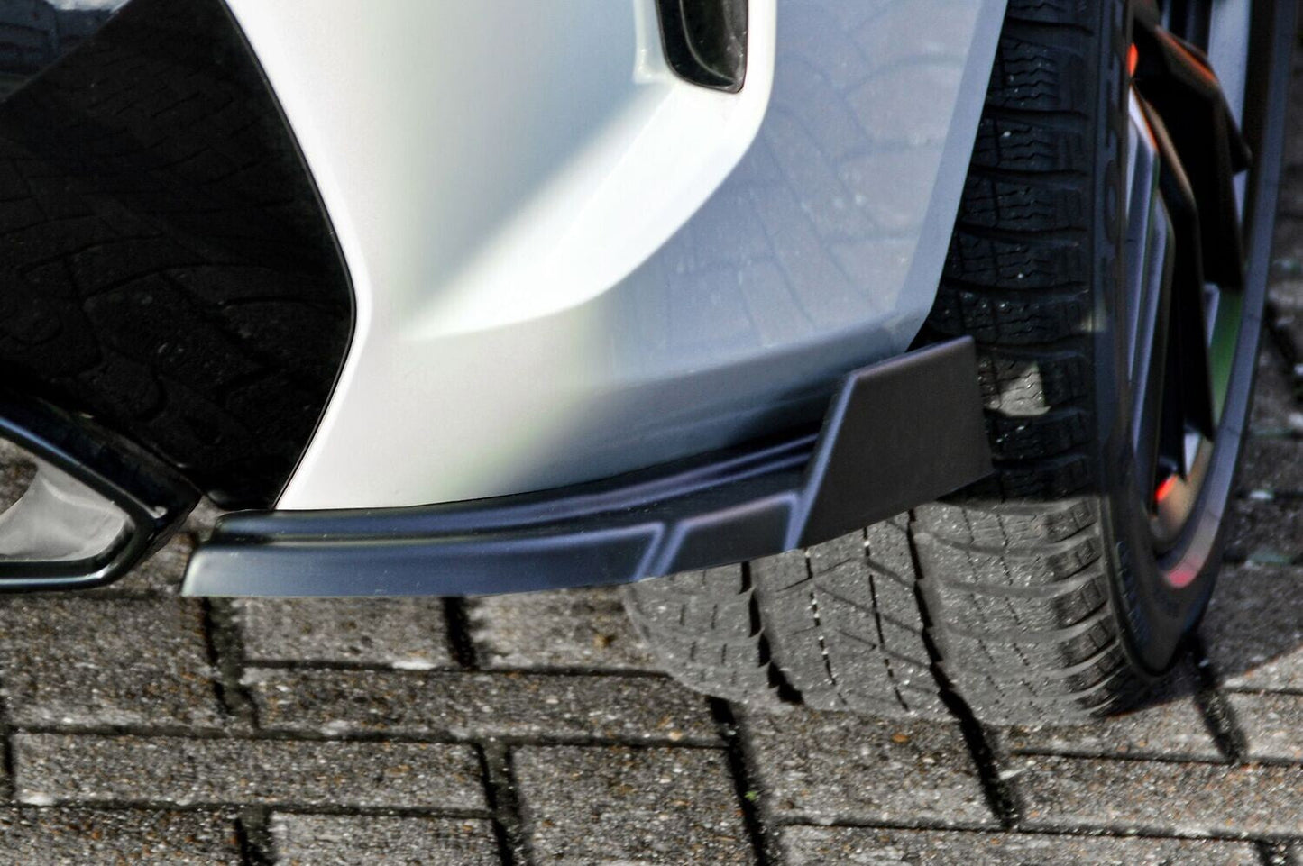 Heckansatz Seitenteile ABS BMW 4er, G22 + G23, M440i+M440D Schwarz Matt