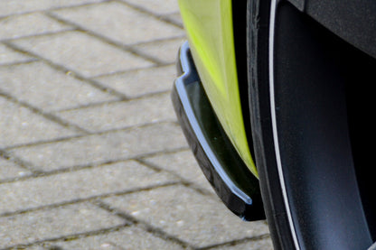Heckansatz Seitenteile ABS Audi RS4, B8 Bj.:2012-2015 Schwarz Matt