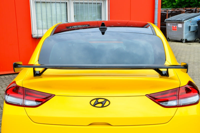 Heckspoiler mit Seitenflaps Hyundai i30 Fastback N-Line Schwarz Matt