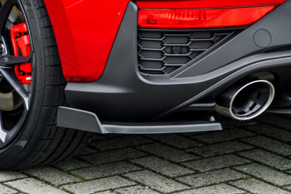 Heckansatz Seitenteile Hyundai i30N Facelift inkl. Performace PDE Schwarz Glanz