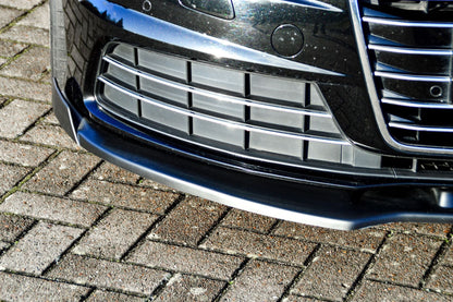 CUP Frontspoilerlippe ABS mit Seitenwing Audi A7 4G C7 Facelift Carbon