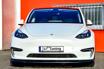 CUP Frontspoilerlippe ABS Tesla Model Y Bj.:2020- Schwarz Matt