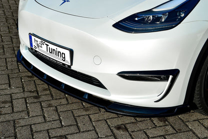 CUP Frontspoilerlippe ABS Tesla Model Y Bj.:2020- Schwarz Matt
