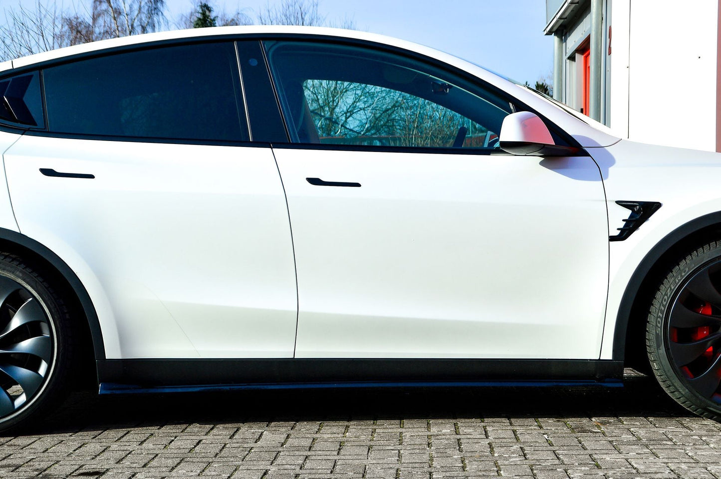 Seitenschwellersatz ABS Tesla Model Y Bj.:2020- Carbon