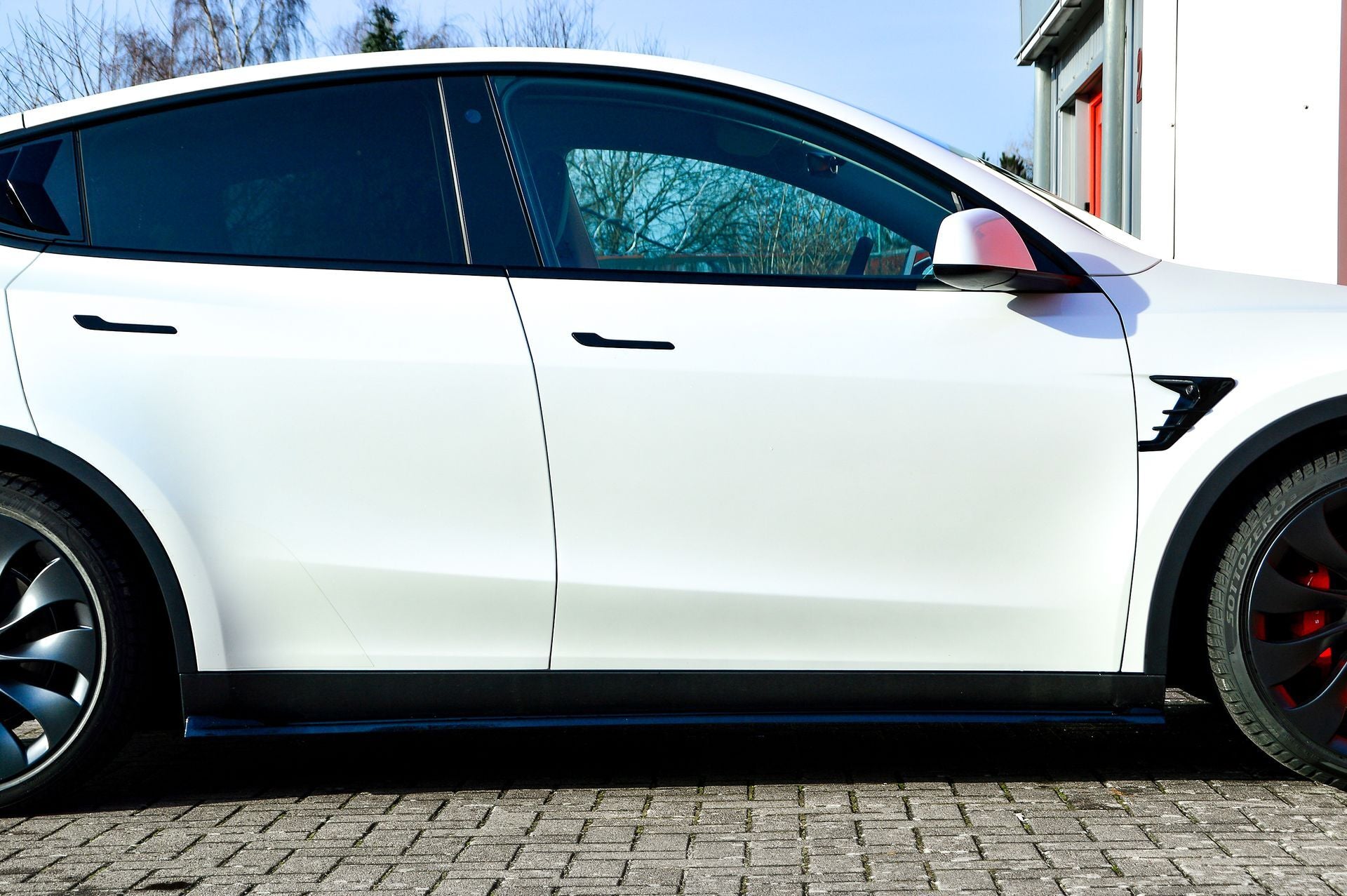 Seitenschwellersatz ABS Tesla Model Y Bj.:2020- Carbon