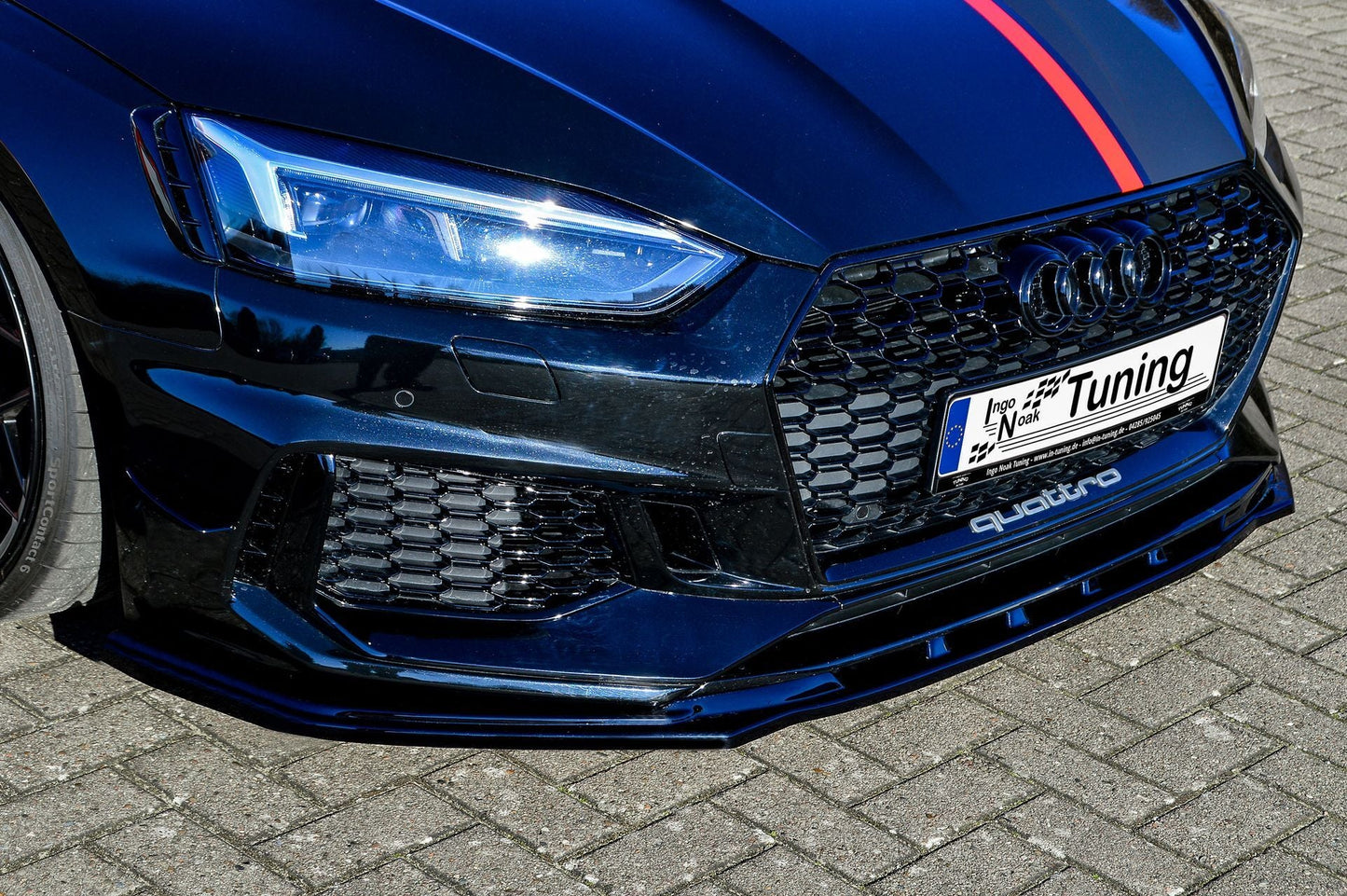 CUP Frontspoilerlippe ABS Audi RS5 B9, F5 Bj.: 2017-2020 Carbon