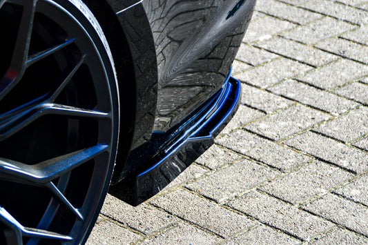 Heckansatz Seitenteile ABS Audi RS5 B9, F5 Bj.: 2017-2020 Schwarz Glanz