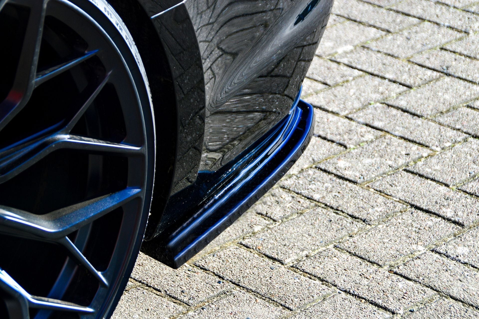 Heckansatz Seitenteile ABS Audi RS5 B9, F5 Bj.: 2017-2020 Schwarz Matt