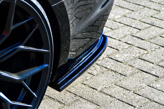 Heckansatz Seitenteile ABS Audi RS5 B9, F5 Bj.: 2017-2020 Schwarz Matt