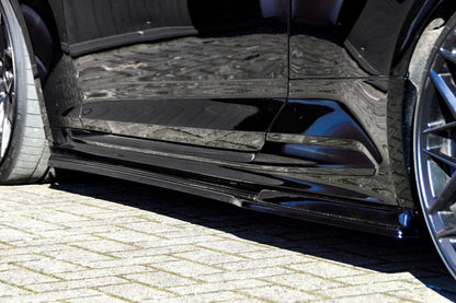 Seitenschwellersatz ABS Audi RS5 B9, F5 Bj.: 2017-2020 Schwarz Glanz