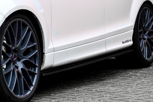 CUP Seitenschweller Audi Q7 4L Bj.: 2009-2015 Schwarz Matt