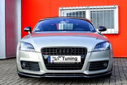 CUP Frontspoilerlippe ABS Audi TT 8J S-Line Ab Bj.: 2006-2014 Schwarz Matt