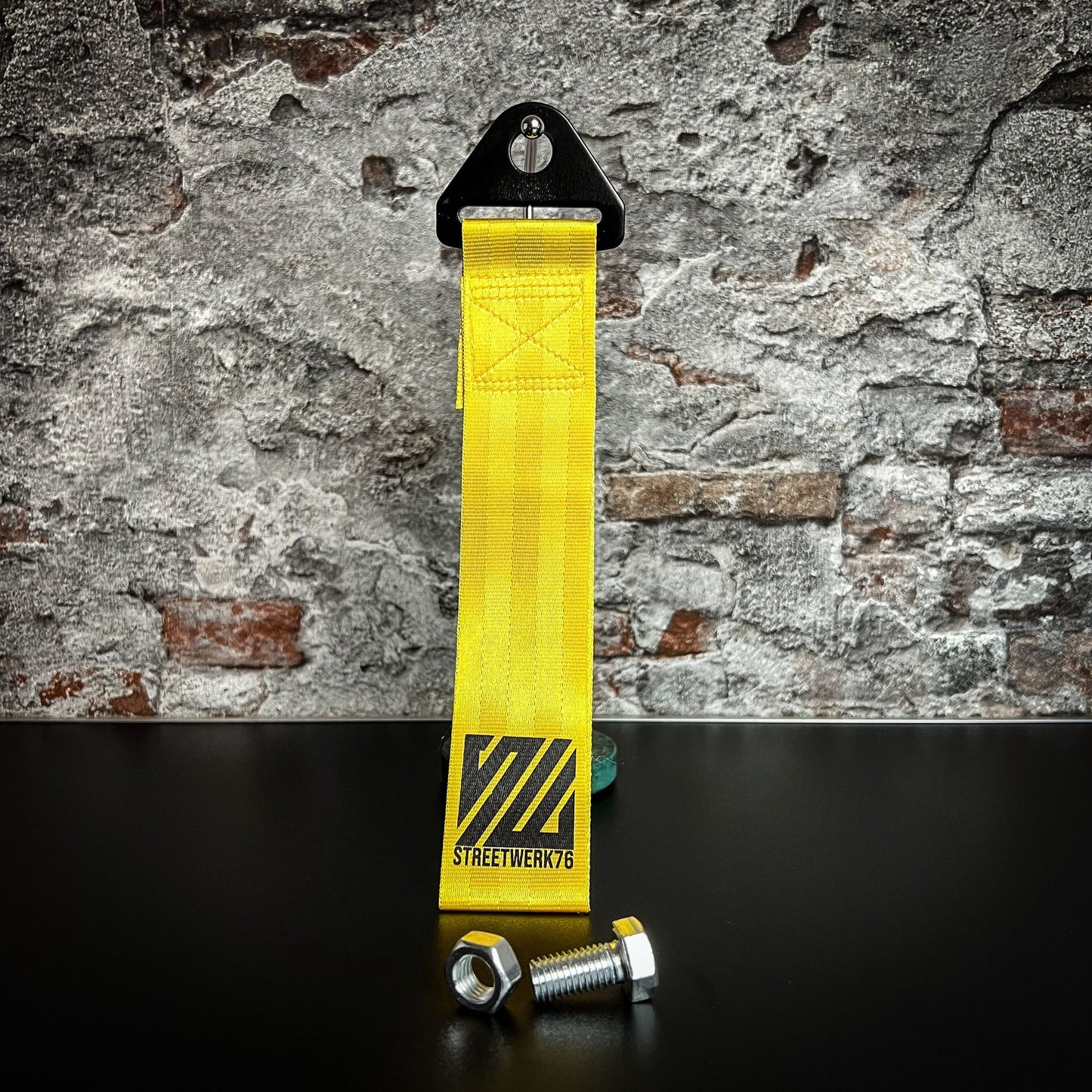 StreetWerk76 Tow Strap Yellow